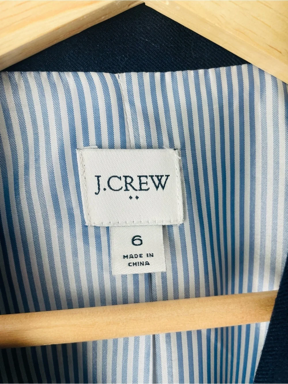 J. Crew Classic Navy Schoolboy Blazer